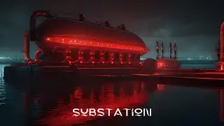 SUBSTATION | 1-Hour Dark Ambient Cyberpunk Music for Relaxation