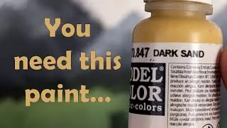 The Essential Paint for Warhammer Miniatures - Vallejo Dark Sand