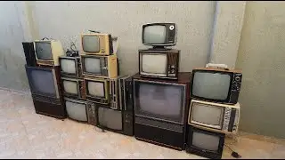 Garimpo: Novo 'Mega Lote' de Televis&otilde;es Antigas!