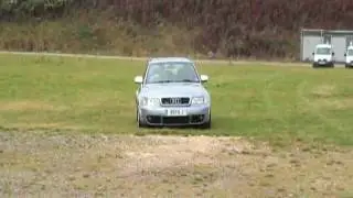 Justin messing round at Shakespeare County Raceway