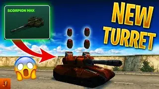 Tanki Online - NEW SCORPION Turret Preview! | Epic Highlights,skills! OP?!
