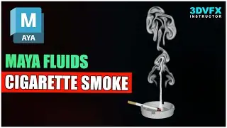 Mastering Cigarette Smoke Simulations in Maya: A Step-by-Step Guide