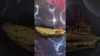 G&uuml;ven Araz &ndash; Red Red Sail Tuval &Uuml;zerine Akrilik Ebat 100&times;40 cm