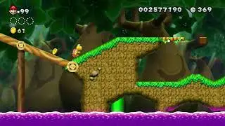 NSMB. U Deluxe - All Star Coins - Soda Jungle 6 &mdash; Seesaw Bridge