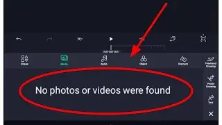 Alight Motion Fix No photos or videos were found Problem Solve