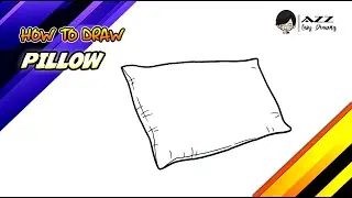 How to draw a Pillow step by step