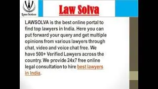 Find Best Lawyers in India at Lawsolva