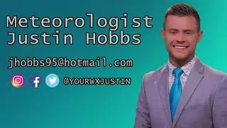 Meteorologist Justin Hobbs Weather Reel 2021
