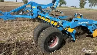 Rolland-FieldHawk-6.0 darbai Vilkaviškio r. | Darbas rapsų ražienoje | Diskinis skutikas bandymuose