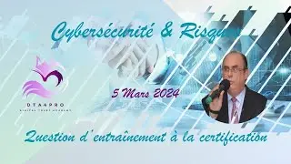 Certification CISM&reg; - Domaine 2 - Question 2