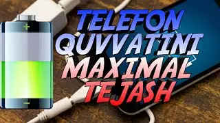#Telefon #batareya #quvvat TELFON QUVVATINI MAXIMAL TEJASH//TELEFON QIZISHIGA QARSHI