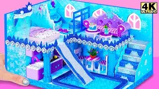5 DIY Miniature Princess House Compilation ❤️ Build Miniature Princess Houses from Cardboard (EASY)