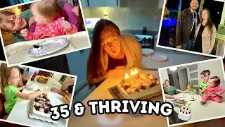 35 NEVER Looked So Good 🎂✨ | Birthday Family Vlog