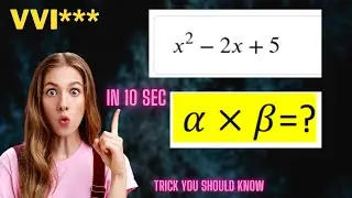 If  α and ẞ are root of quadratic equestion x²-2x+5=0 then find the value of α.ẞ
