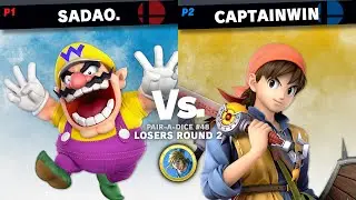 Pair-A-Dice #49 / Sadao. (Wario) Vs. CaptainWin (Hero) (Losers R2)