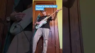 Ticket to Ride by the Beatles #guitar #music #shorts #beatles