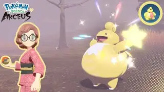 ♡Shiny Lickilicky Outbreak Reaction♡ | Pok&eacute;mon Legends Arceus | No Charm
