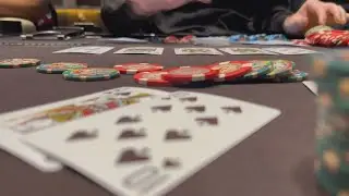Flopping trips in 7 WAY POT as Poker Palooza returns!  | Poker Vlog 207