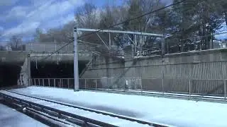 A ride on the orange line 2025 Roxbury crossing  - Forest Hills