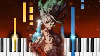 Dr. Stone OP2 - Sangenshoku - Piano Tutorial