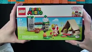 LEGO Super Mario Captain Toad's Camp 72040 Build And Review! Nice, Small Set!