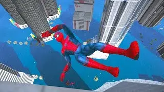 GTA 5 Water Ragdolls | SPIDERMAN Jumper/Falls Compilation ep.5 (Euphoria Physics FunnyMoments)