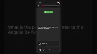 Flutter quiz app Demo