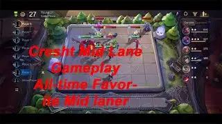 Cresht Mid Lane Gameplay All-time Favorite Mid laner