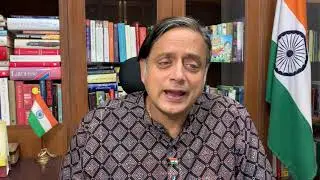 Shashi Tharoor demanding Stan Swamy's release (PUCL press con)