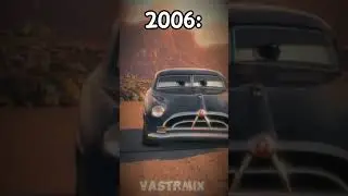 Doc Hudson,2006 vs 2023 #mcqueen