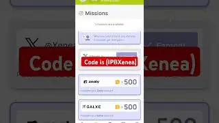 xenea wallet Ama code telegram