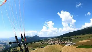 Mauborget &ndash; Jura, Gleitschirmfliegen