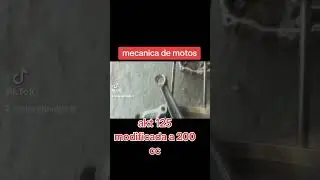 akt125 a 200cc sin modificar carcasas de motor
