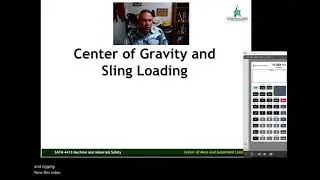 (4) Center of Gravity and Sling Loading, Pick Point Determination