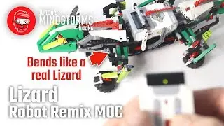 Может ли эта ящерица LEGO бегать так же быстро, как настоящая?