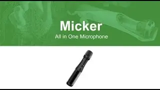Micker - the wireless all in one hand microphone with speaker
