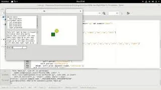 Blackboard architecture for boxpushing task