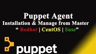 Puppet Enterprise 5.1- Puppet Agent Installation and Add Node Into Mater-Redhat |CentOS |OEL Linux