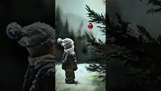 Christmas magic and nature come together in a scene of pure joy.
