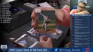 09-10-19 1993 UD SP Baseball Pack 202 Break Opening Video