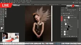 MasterClass on photography: Boutique Photography Children Painterly Portrait. Post Production.
