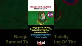 Bangladesh Bans IPL Broadcast Amid Rising Regional Tensions 🇧🇩🏏