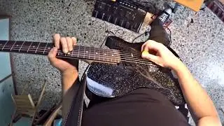 [GUITAR ONLY] Fury - Muse Guitar Cover by Luca Nisi (Guitar replica)