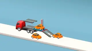 Parking Tow 🚗🛻🚒 All Levels Gameplay Walkthrough (Android, iOS) | GameKar