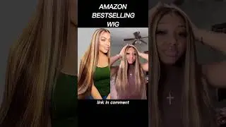 Amazon Best Selling Wig under 100 : 26 inch Honey Blonde Straight Human Hair Lace Front #amazonwigs