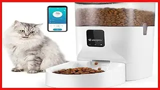 VavoPaw 7L Automatic Cat Feeder, WiFi Enabled Smart Food Dispenser for Cats, Dogs & Small Pets - HD