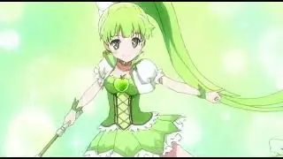 Ai Fresh fruit precure cure green apple attack #precure #sora2 #ai