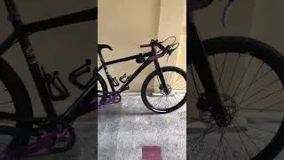 I turned my MTB frame into Gravel Bike Set Up using Corner Bar