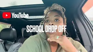 SCHOOL DROP OFF AND COFFEE RUN #grwm #vlog