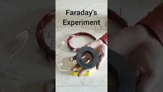 #faradayslaw( Faraday's Experiment demo)